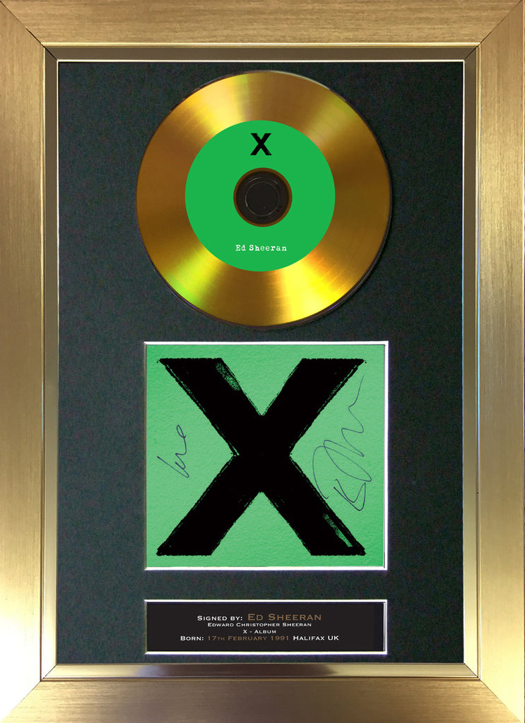#112 Ed Sheeran - Multiply – The Autograph Gallery