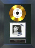 #93 Kate Bush - The Whole Story GOLD DISC Cd Album Signed Autograph Mounted Print