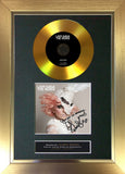 #87 Lady Gaga - The Remix GOLD DISC Cd Album Signed Autograph Mounted Print