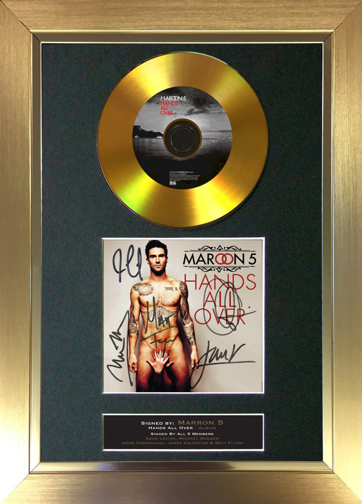 Maroon 5 直筆サイン入りCD