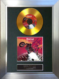 #89 Meatloaf - Bat out of Hell GOLD DISC Cd Album Signed Autograph Mounted Print