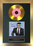 #121 Robbie Williams - Swings Both Ways GOLD DISC Cd Album Signed Autograph Mounted Print