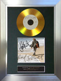 #88 Rod Stewart - Time GOLD DISC Cd Album Signed Autograph Mounted Print