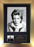 David Bowie Signed Autograph Quality Mounted Photo Repro A4 Print 606