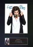 HARRY STYLES #2 One Direction Signed Autograph Mounted Photo Repro A4 Print 442