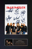 IRON MAIDEN Quality Autograph Mounted Signed Photo Repro A4 Print 542