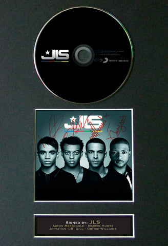 JLS x 3 (OFFER) Signed Autograph Mounted PRINTS