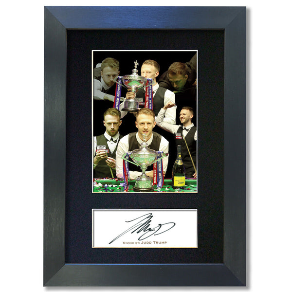 JUDD TRUMP Signed Pre Printed Autograph Quality Photo Gift For a Snooker Fan 847
