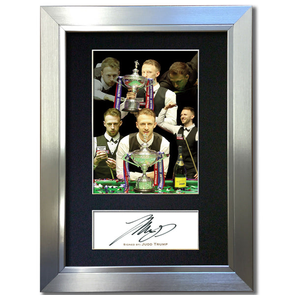 JUDD TRUMP Signed Pre Printed Autograph Quality Photo Gift For a Snooker Fan 847