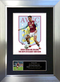 #860 Jack Grealish Aston Villa Signed Autograph Print Photo