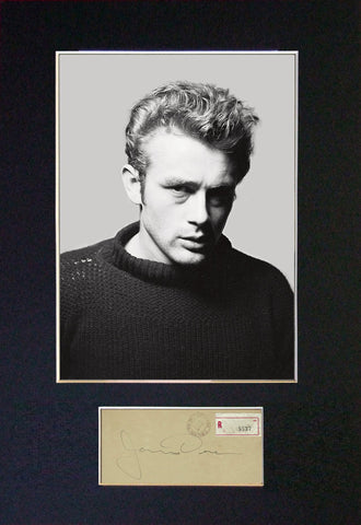 JAMES DEAN Signed Autograph Mounted FAN CLUB Photo Reproduction PRINT A4 615