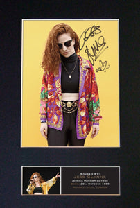 JESS GLYNNE Signed Autograph Mounted Photo REPRODUCTION PRINT A4 584