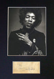 JIMI HENDRIX Mounted Signed Photo Reproduction Autograph Print A4 59
