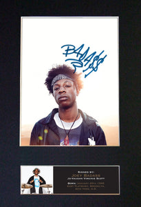 JOEY BADASS Signed Autograph Mounted Photo Repro A4 Print 541