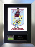#861 John McGinn Aston Villa Signed Autograph Photo Print