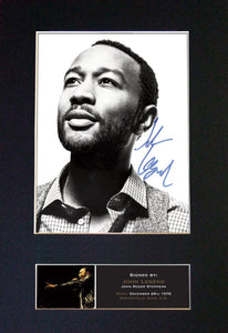JOHN LEGEND  Signed Autograph Mounted Photo Repro A4 Print 438
