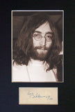 JOHN LENNON beatles Autograph Mounted Photo Reproduction QUALITY PRINT A4 254