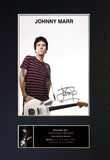 JOHNNY MARR Mounted Signed Photo Reproduction Autograph Print A4 326