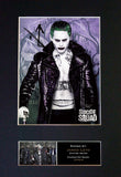 SUICIDE SQUAD Joker Jared Leto Signed Autograph Mounted Photo Repro A4 Print 619