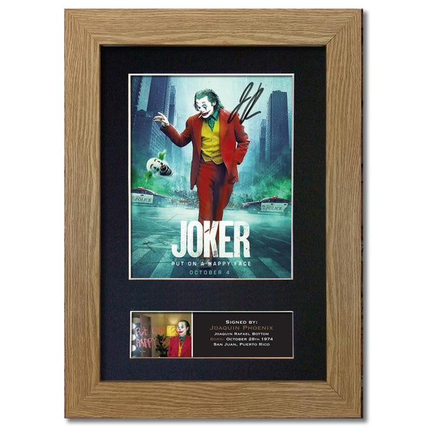 NEW "THE JOKER" JOAQUIN PHOENIX - AUTOGRAPH & PHOTOGRAPH - BEST SELLER ⭐⭐⭐⭐ #824