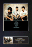 JONAS BROTHERS Mounted Signed Photo Reproduction Autograph Print A4 207