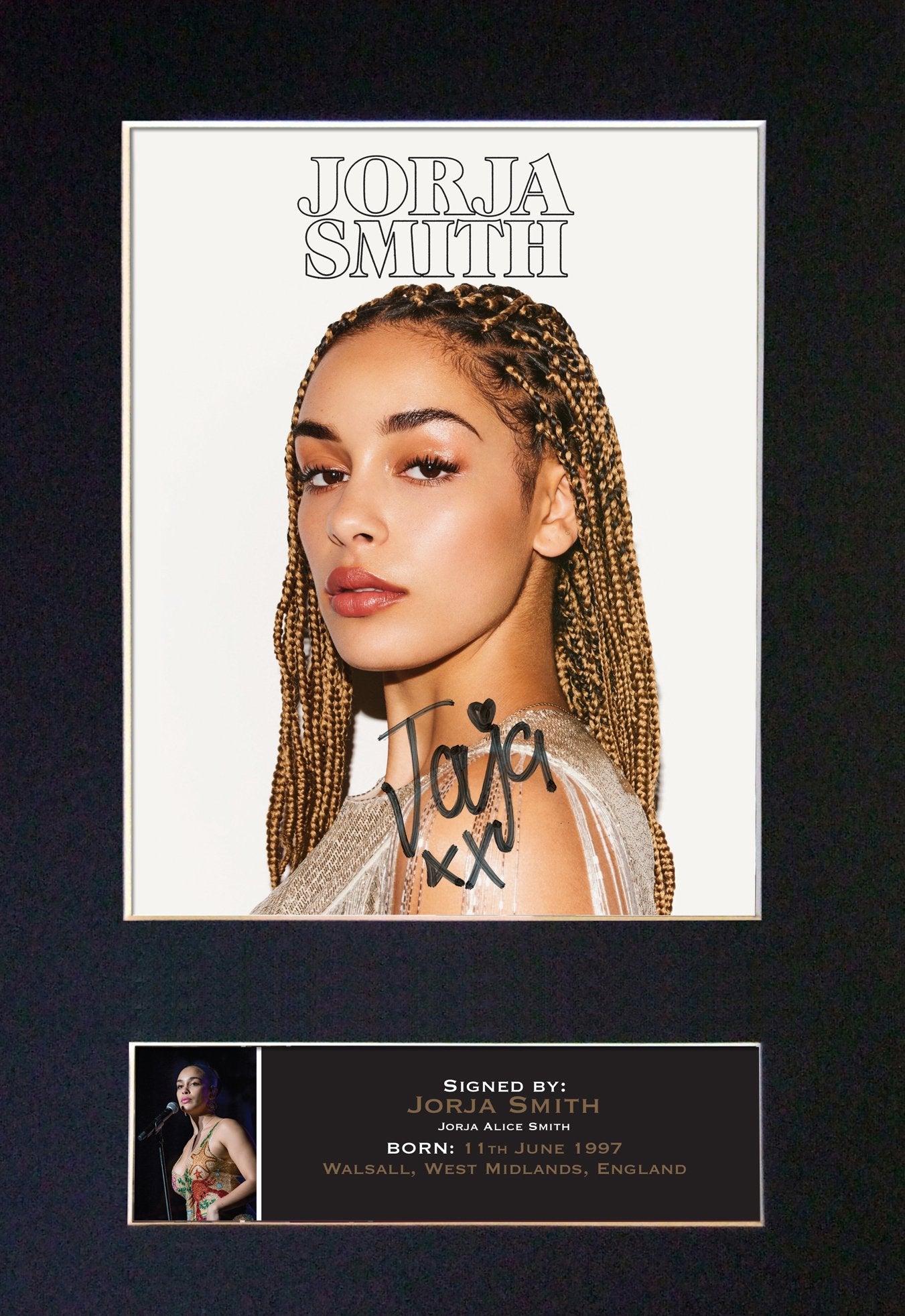 JORJA SMITH Signed Autograph Quality Mounted Photo Repro A4 Print 778