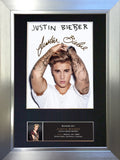 Justin Bieber Signed Autograph Quality Mounted Photo Repro A4 Print 600