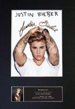 Justin Bieber Signed Autograph Quality Mounted Photo Repro A4 Print 600
