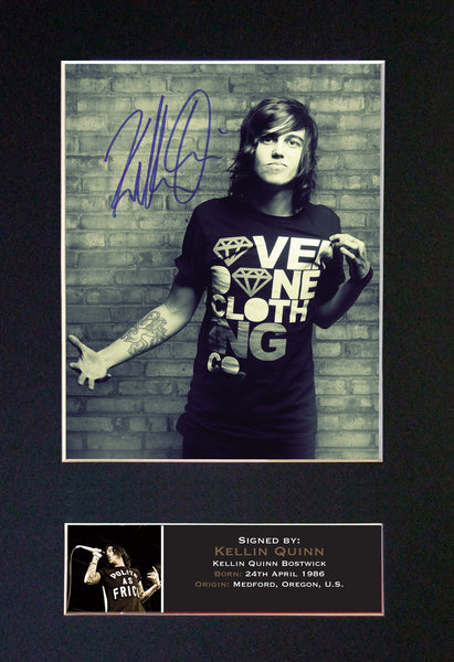 KELLIN QUINN Quality Autograph Mounted Signed Photo Reproduction Print A4 706