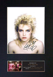 KIM WILDE Quality Autograph Mounted Signed Photo Reproduction Print A4 726