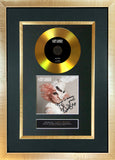 #87 Lady Gaga - The Remix GOLD DISC Cd Album Signed Autograph Mounted Print
