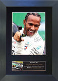 Lewis Hamilton Gift Signed A4 Printed Autograph #843