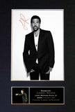 LIONEL RICHIE Autograph Mounted Signed Photo Reproduction Print A4 259
