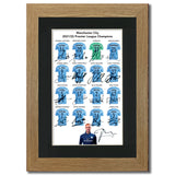 MAN CITY Premier League Winners 2022 Autograph Mounted Photo Repro A4 Print 869