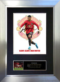 #862 Marcus Rashford Manchester United Signed Autograph Photo Print