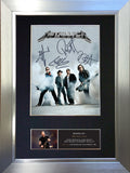 Metallica Signed Autograph Quality Mounted Photo Repro A4 Print 470
