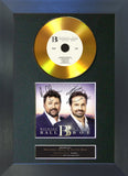 Michael Ball & Alfie Boe - Together Again GOLD DISC Album Signed Autograph Mounted Repro
