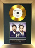 Michael Ball & Alfie Boe - Together Again GOLD DISC Album Signed Autograph Mounted Repro