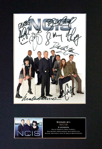 NCIS Cast Quality Autograph Mounted Signed Photo Reproduction Print Poster 739