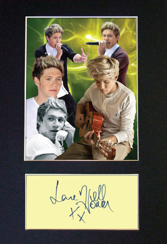 NIALL HORAN No3 Signed Autograph Mounted Photo REPRODUCTION PRINT A4 398