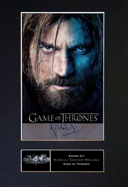 NIKOLAJ COSTER-WALDAU Mounted Signed Photo Reproduction Autograph Print A4 349