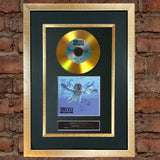 #81 Nirvana - Nevermind GOLD DISC Cd Album Signed Autograph Mounted Print