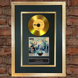 #114 Oasis - Definitely Maybe GOLD DISC Cd Album Signed Autograph Mounted Print