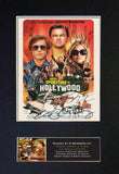 ONCE UPON A TIME IN HOLLYWOOD Autograph Mounted Signed Photo RePrint Poster 822