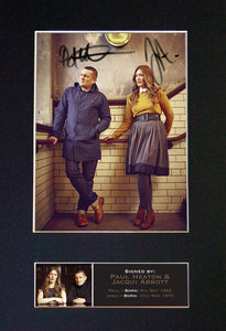 PAUL HEATON & JACQUI ABBOTT Signed Autograph Mounted Photo RE-PRINT A4 687