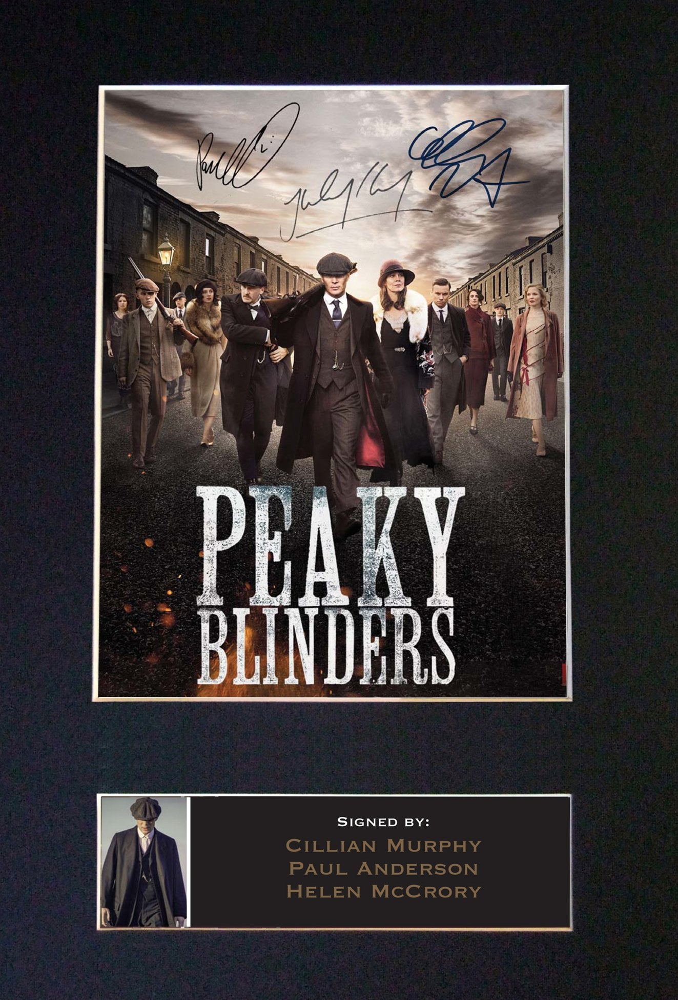 PEAKY BLINDERS Autograph Mounted Signed Photo Reproduction Print Poster 763