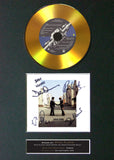 #151 GOLD DISC PINK FLOYD Wish You Were Here Signed Autograph Mounted Repro A4