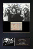 PINK FLOYD Autograph Mounted Signed Photo Reproduction Print A4 193