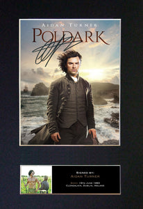 POLDARK Aidan Turner Quality Autograph Mounted Signed Photo RePrint Poster 741