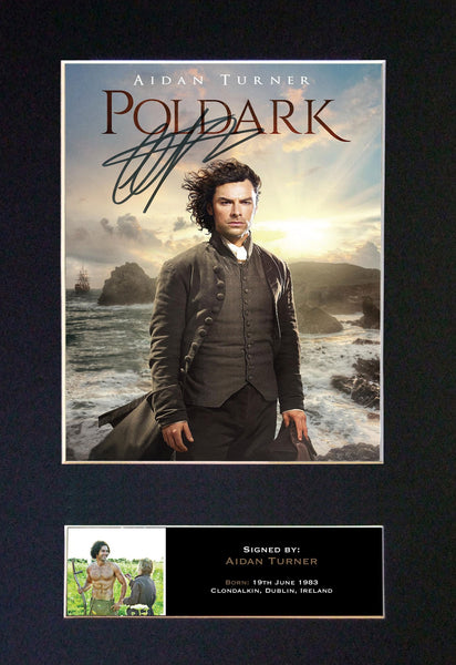 POLDARK Aidan Turner Quality Autograph Mounted Signed Photo RePrint Poster 741